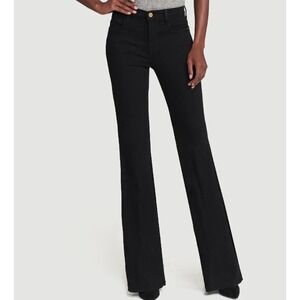 FRAME Le High Flare Jeans Black Women's Size 29 Bootcut High Rise